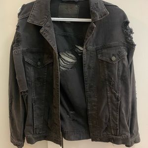 Ripped Jean Jacket